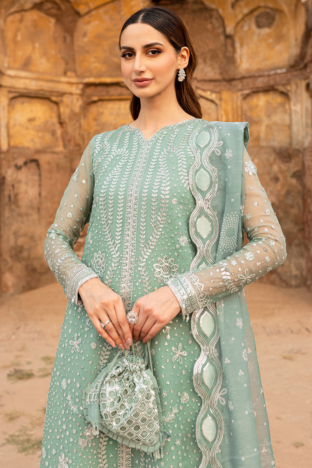 Farasha | Ritzier Wedding Formals | Ocean Light - by - Libasekhas UK - Registered Vendor of : Farasha - 100% Original Designer Dresss