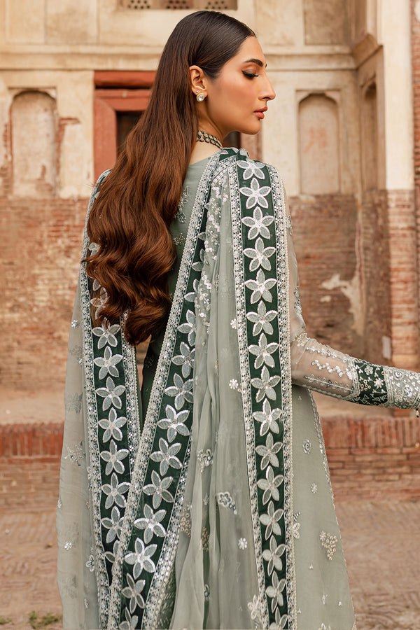 Farasha | Ritzier Wedding Formals |  Grey Veil - by - Libasekhas UK - Registered Vendor of : Farasha - 100% Original Designer Dresss