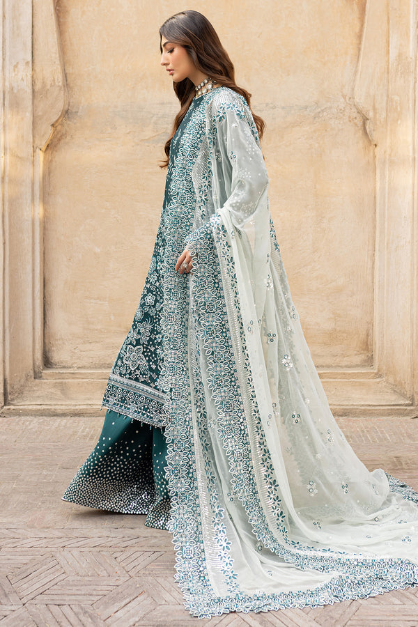 Farasha | Ritzier Wedding Formals |  Teal Dreams - by - Libasekhas UK - Registered Vendor of : Farasha - 100% Original Designer Dresss