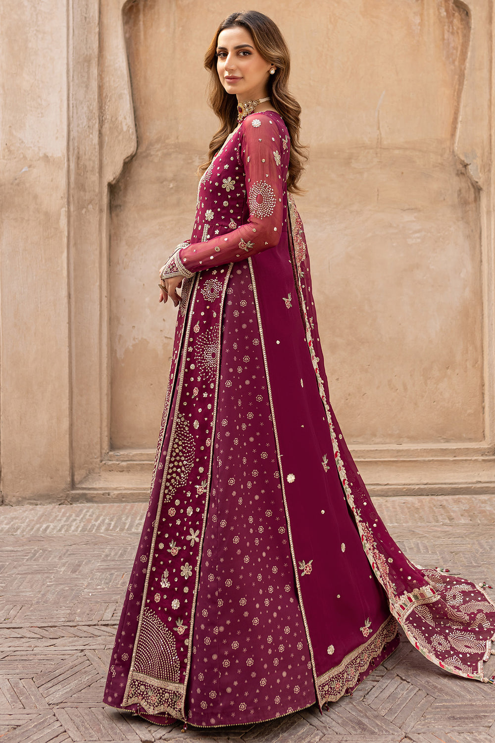 Farasha | Ritzier Wedding Formals | Scarlet Charm - by - Libasekhas UK - Registered Vendor of : Farasha - 100% Original Designer Dresss