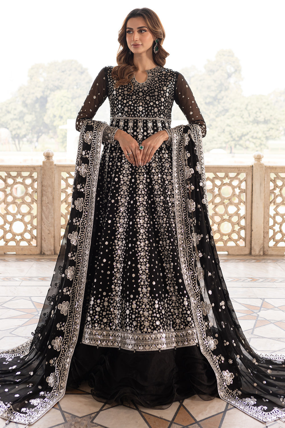 Farasha | Ritzier Wedding Formals | Midnight Orchid - by - Libasekhas UK - Registered Vendor of : Farasha - 100% Original Designer Dresss