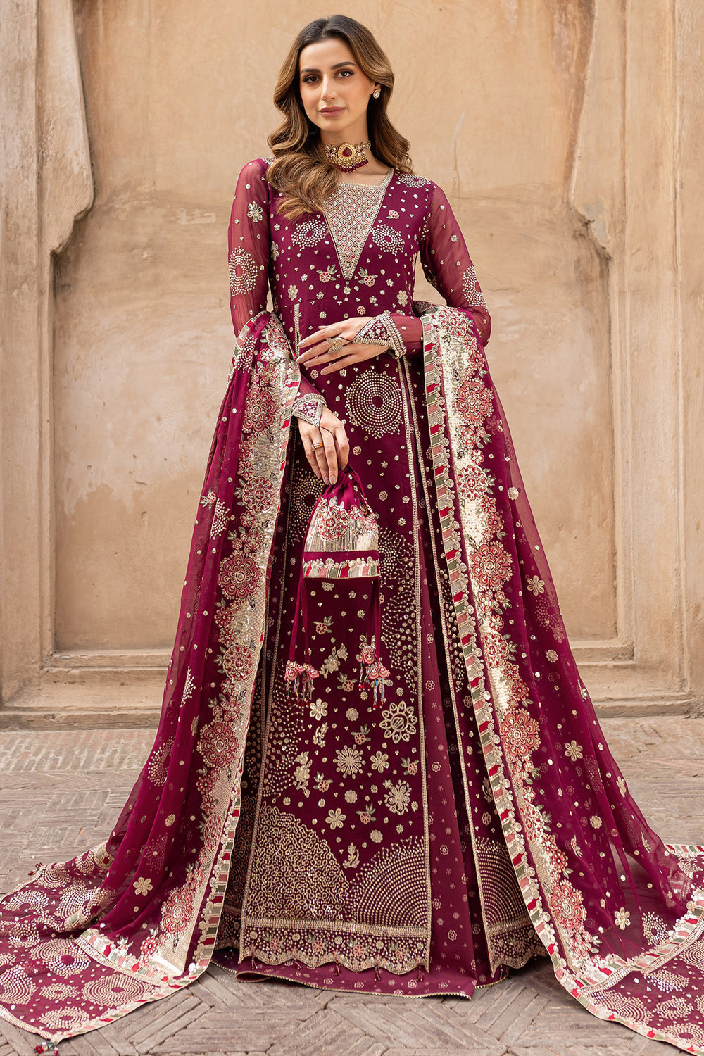 Farasha | Ritzier Wedding Formals | Scarlet Charm - by - Libasekhas UK - Registered Vendor of : Farasha - 100% Original Designer Dresss