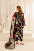Farasha | Printed Essentials | EBONY PASSION - by - Libasekhas UK - Registered Vendor of : Farasha - 100% Original Designer Dresss