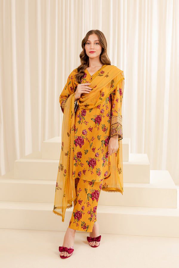 Farasha | Printed Essentials | SUMMER SORBET - by - Libasekhas UK - Registered Vendor of : Farasha - 100% Original Designer Dresss