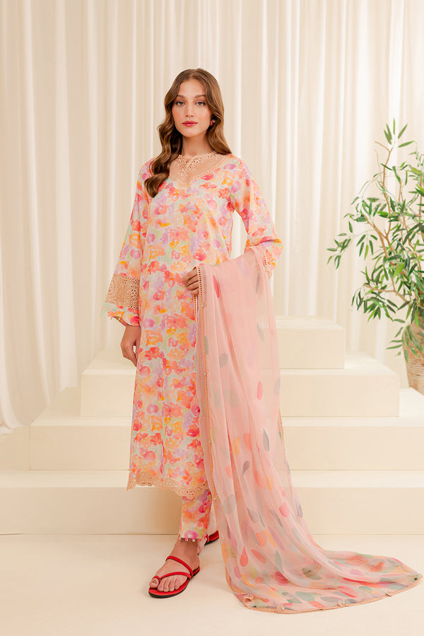 Farasha | Printed Essentials | ETHNIC DEW - by - Libasekhas UK - Registered Vendor of : Farasha - 100% Original Designer Dresss