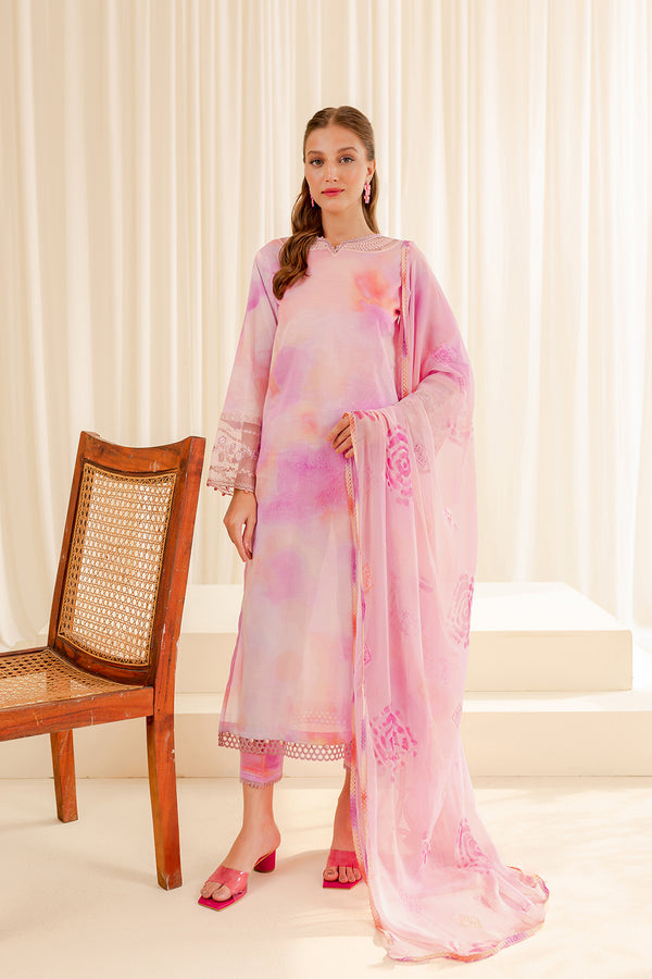 Farasha | Printed Essentials | PEONY - by - Libasekhas UK - Registered Vendor of : Farasha - 100% Original Designer Dresss
