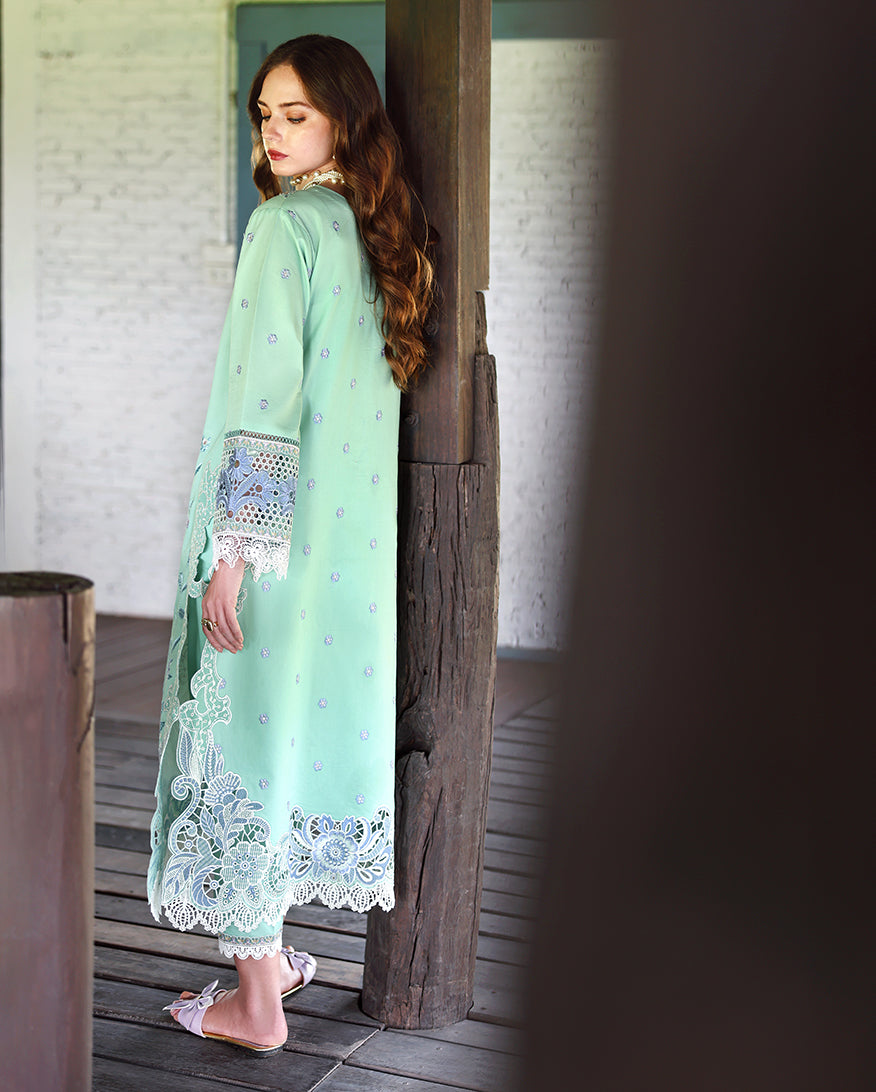 Mushq | The Secret Garden Lawn | Fernlore - by Libasekhas UK - Registered Vendor of : Mushq - 100% Original Designer Dress