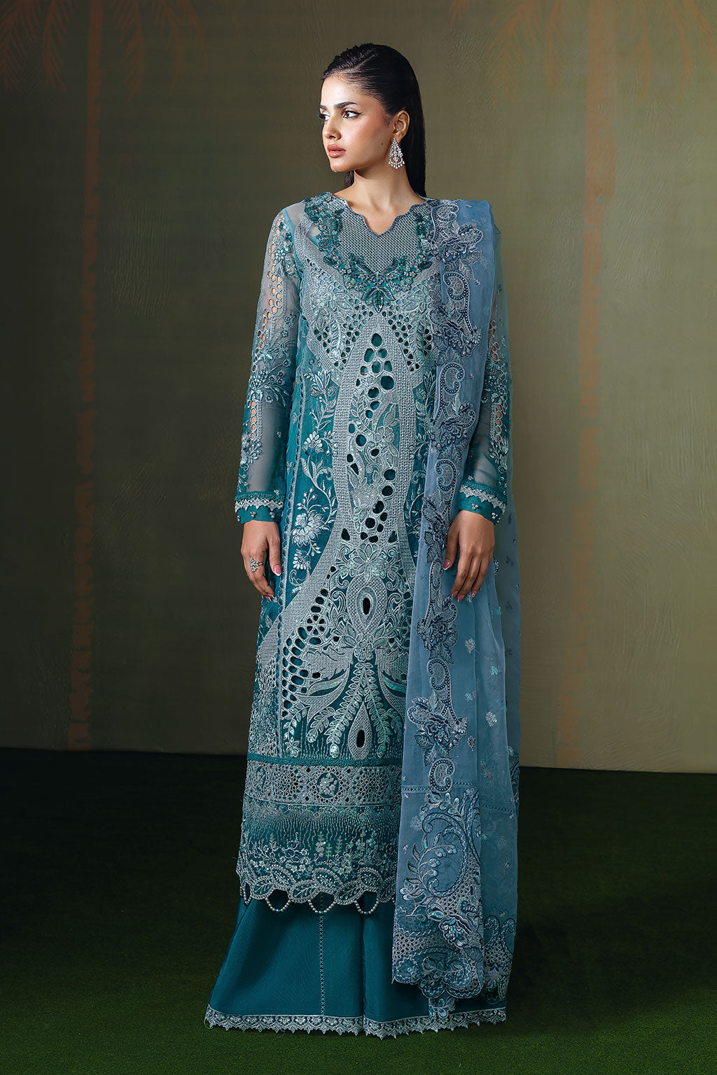Ramsha | Festive Formals | E-307 - by Libasekhas UK - Registered Vendor of : Rangrasiya - 100% Original Designer Dress