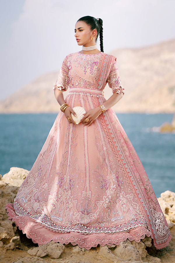 AJR Couture | Dastan Luxury Lawn 25 | Flair - by - Libasekhas UK - Registered Vendor of : AJR Couture - 100% Original Designer Dresss