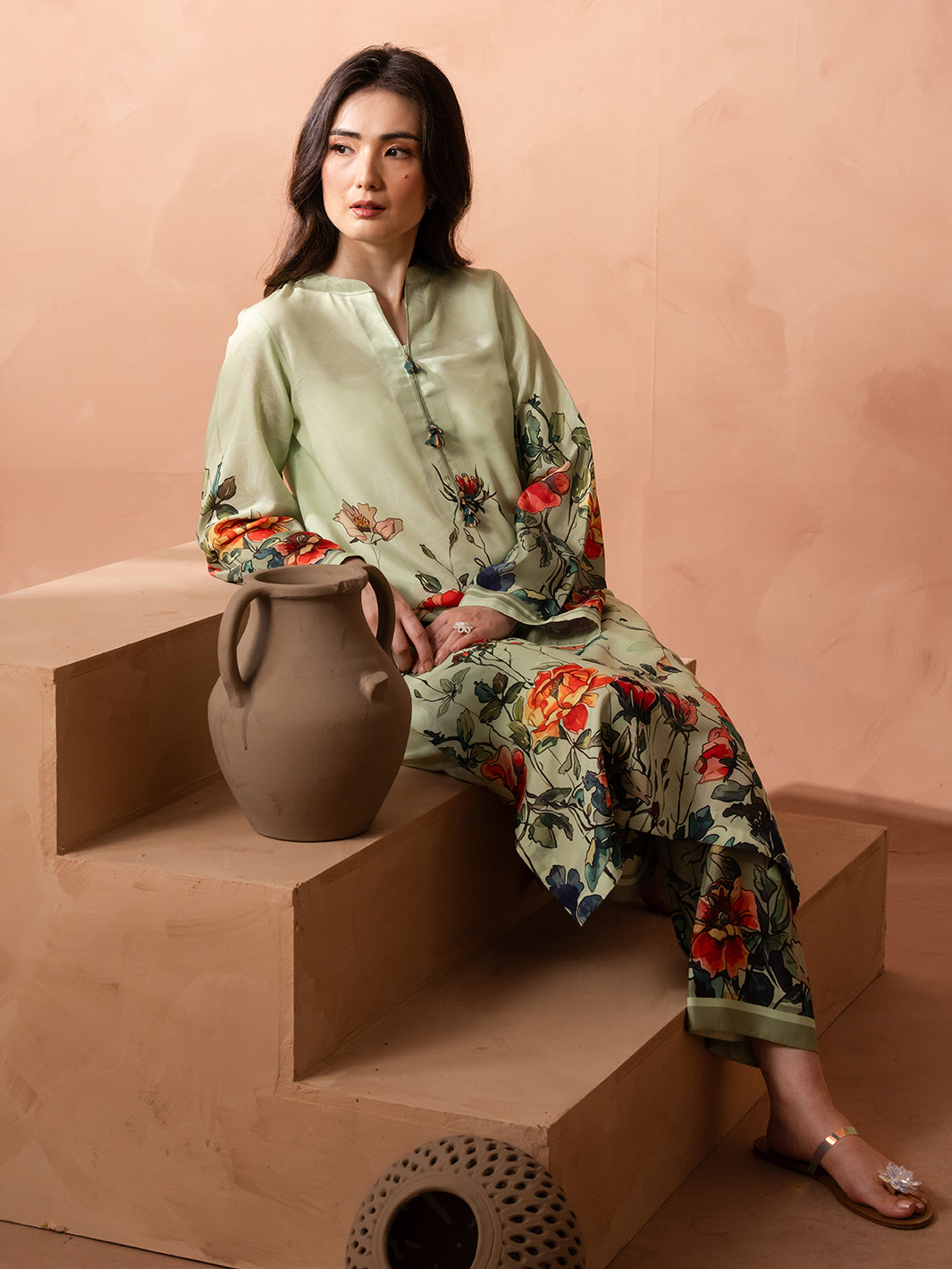 IZEL | Sunset street Pret | FLAIR - by Libasekhas UK - Registered Vendor of : Izel - 100% Original Designer Dress