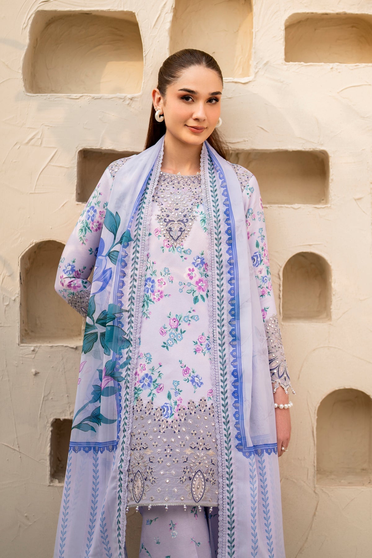 Alizeh | Levana Lawn | Flake - by - Libasekhas UK - Registered Vendor of : Alizeh - 100% Original Designer Dresss