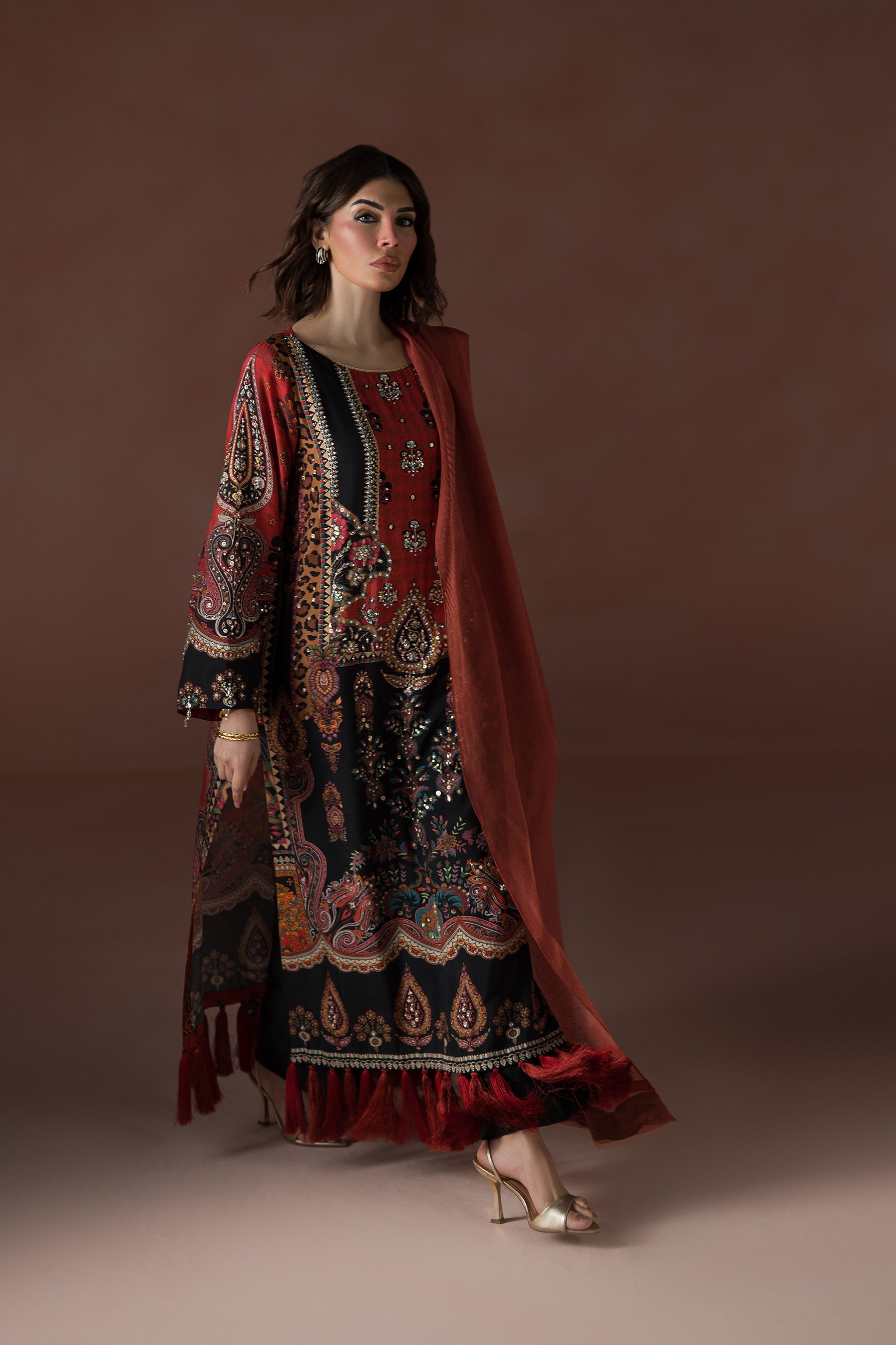 Ammara Khan | Flo 25 |  (D-02) - by - Libasekhas UK - Registered Vendor of : Ammara Khan - 100% Original Designer Dresss