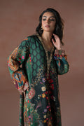 Ammara Khan | Flo 25 | Forest Floral Tassel Kaftan Set  (D-06) - by - Libasekhas UK - Registered Vendor of : Ammara Khan - 100% Original Designer Dresss