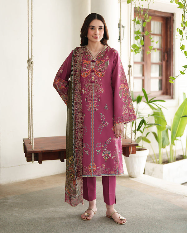 Roheenaz | Whispered Florals | Floral Garden - by Libasekhas UK - Registered Vendor of : Roheenaz - 100% Original Designer Dress