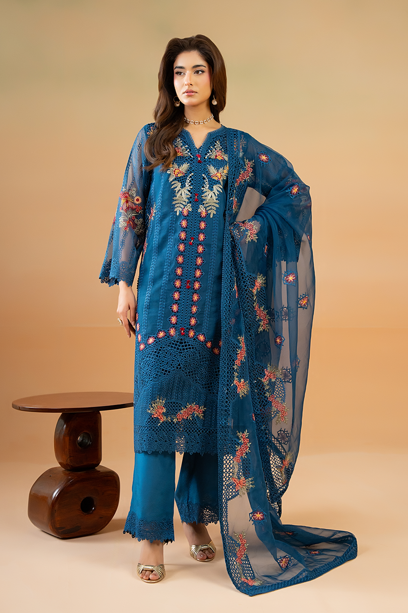 Saad Shaikh | Cutwork 26 | Floren - by Libasekhas UK - Registered Vendor of : Saad Shaikh - 100% Original Designer Dress