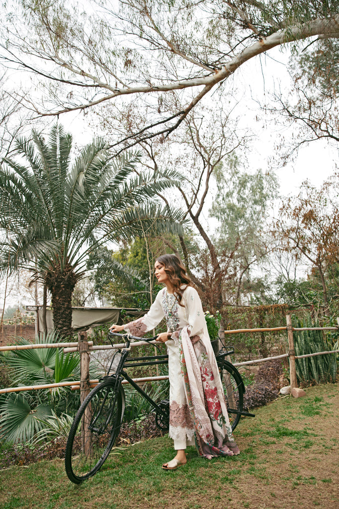 Florent | Luxury Lawn 24 | FFL-2A - by - Libasekhas UK - Registered Vendor of : Florent - 100% Original Designer Dresss