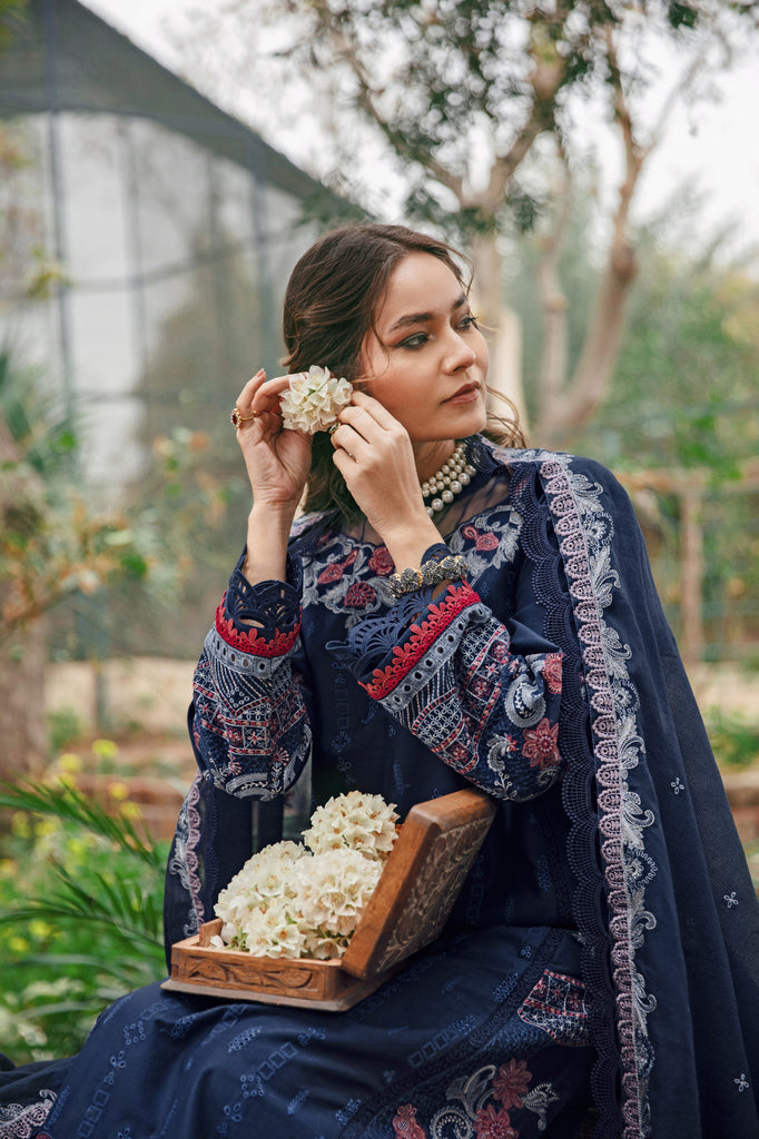Florent | Luxury Lawn 24 | 3A - by - Libasekhas UK - Registered Vendor of : Florent - 100% Original Designer Dresss