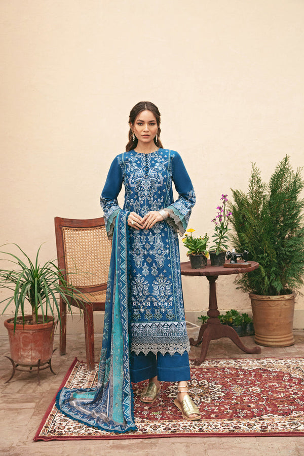 Florent | Luxury Lawn 24 | FFL-5A - by - Libasekhas UK - Registered Vendor of : Florent - 100% Original Designer Dresss