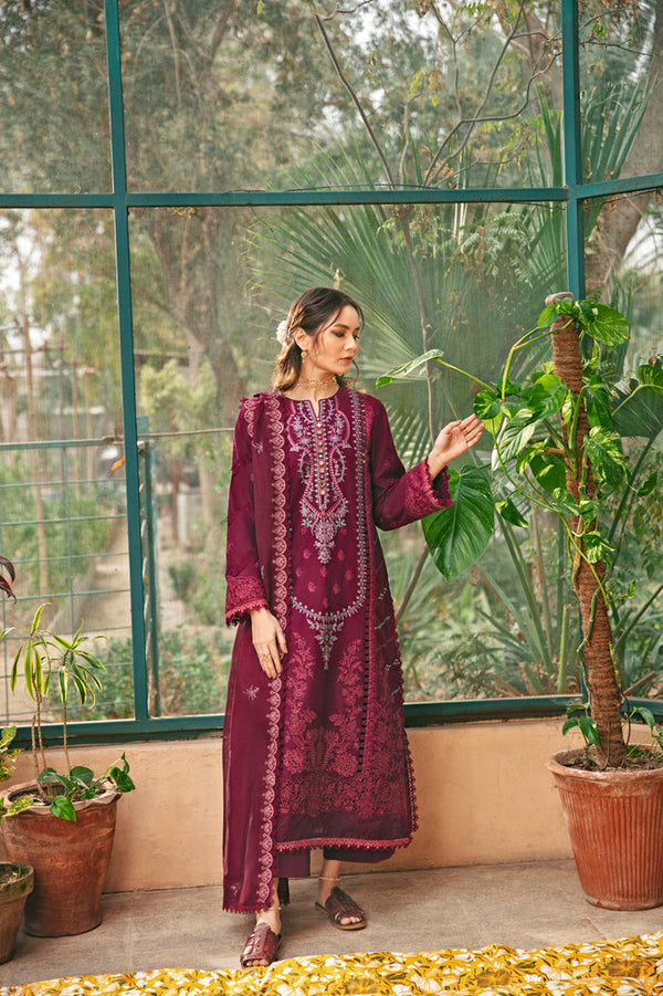 Florent | Luxury Lawn 24 | FFL-4B - by - Libasekhas UK - Registered Vendor of : Florent - 100% Original Designer Dresss