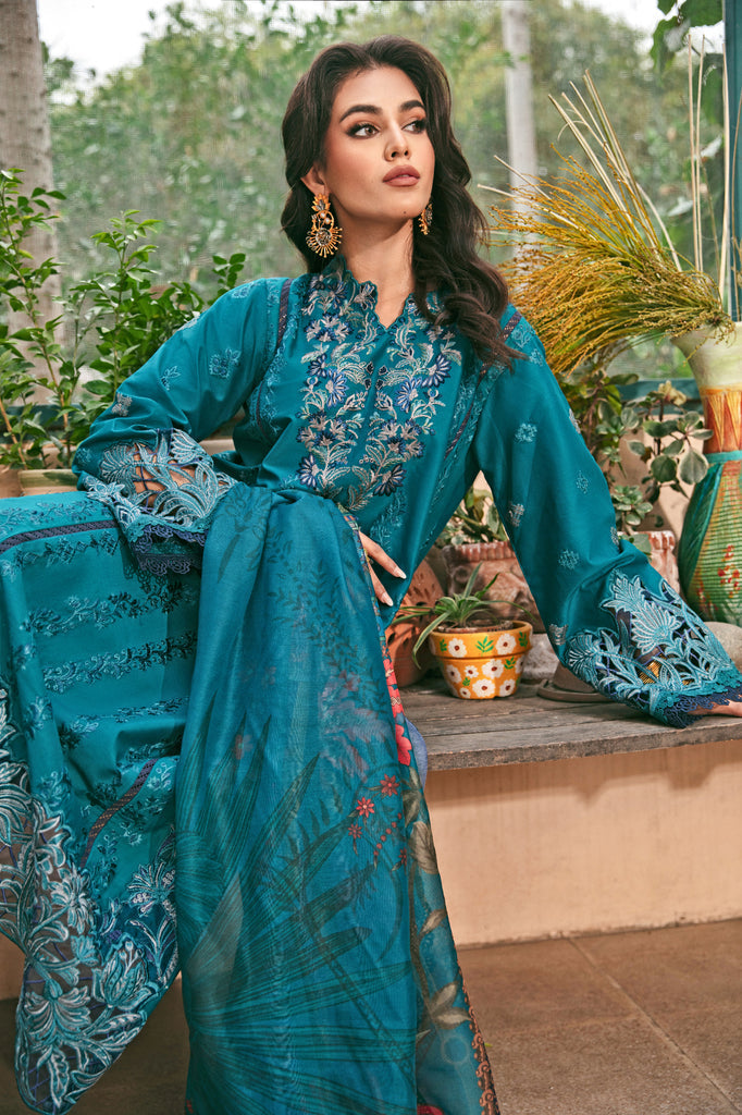 Florent | Luxury Lawn 24 | FFL-2B - by - Libasekhas UK - Registered Vendor of : Florent - 100% Original Designer Dresss