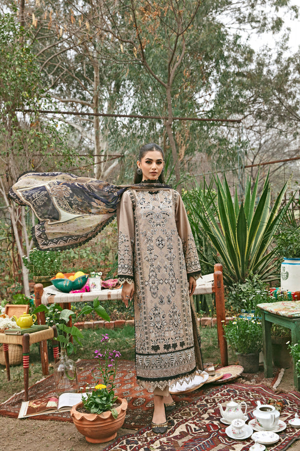 Florent | Luxury Lawn 24 | FFL-5B - by - Libasekhas UK - Registered Vendor of : Florent - 100% Original Designer Dresss