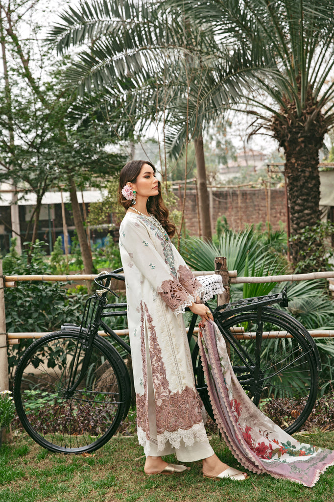 Florent | Luxury Lawn 24 | FFL-2A - by - Libasekhas UK - Registered Vendor of : Florent - 100% Original Designer Dresss