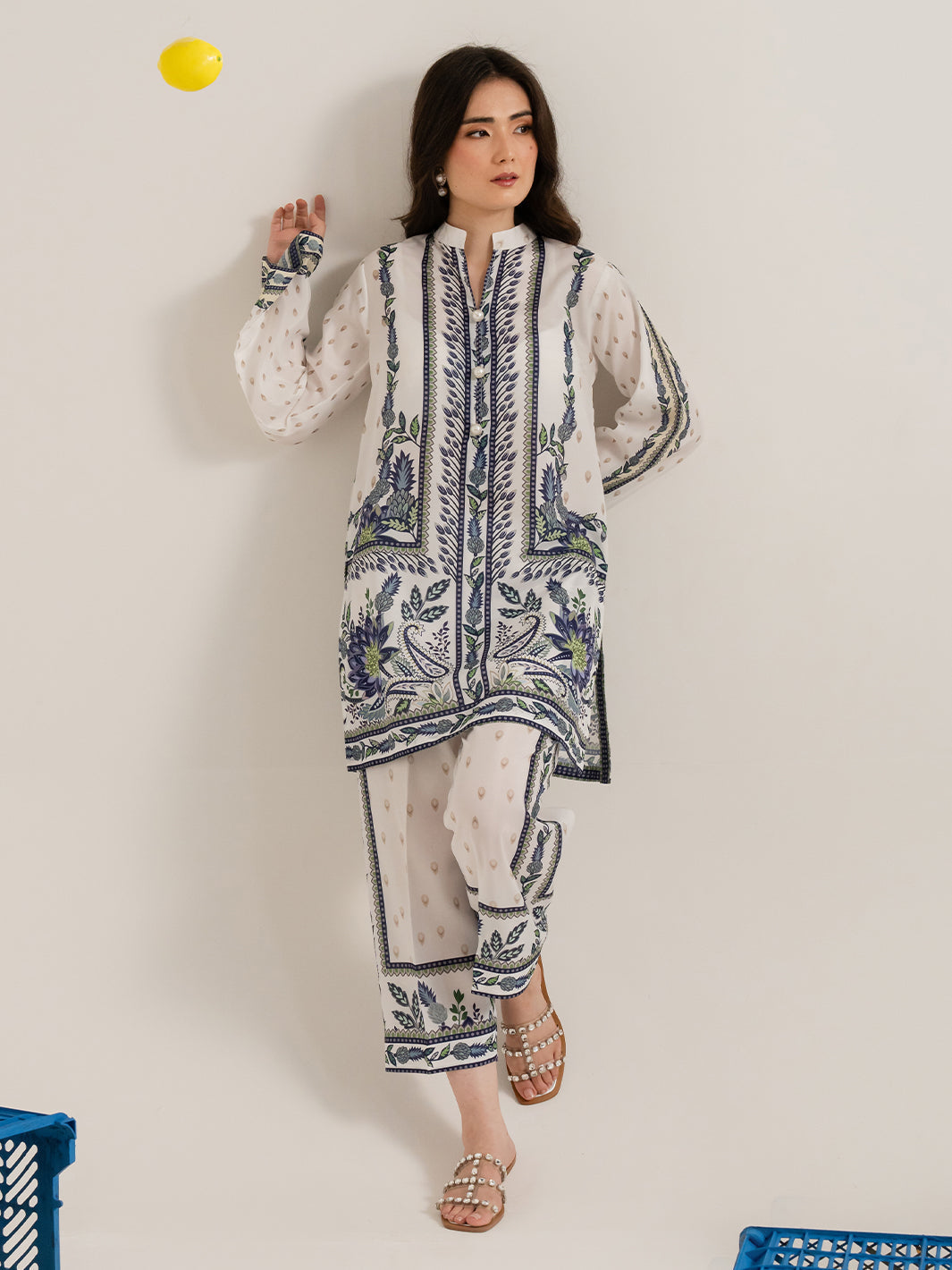 IZEL | Sunset street Pret | FLORET - by Libasekhas UK - Registered Vendor of : Izel - 100% Original Designer Dress