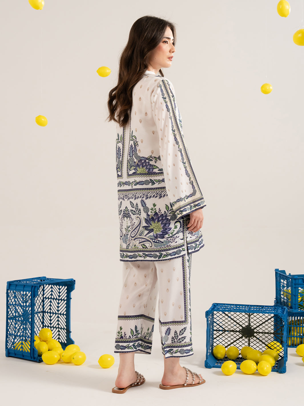 IZEL | Sunset street Pret | FLORET - by Libasekhas UK - Registered Vendor of : Izel - 100% Original Designer Dress