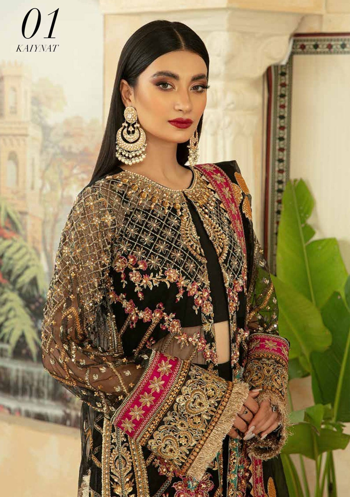 Maryam Hussain | Marwa Festive Collection | KAIYNAT - by - Libasekhas UK - Registered Vendor of : Maryam Hussian - 100% Original Designer Dresss
