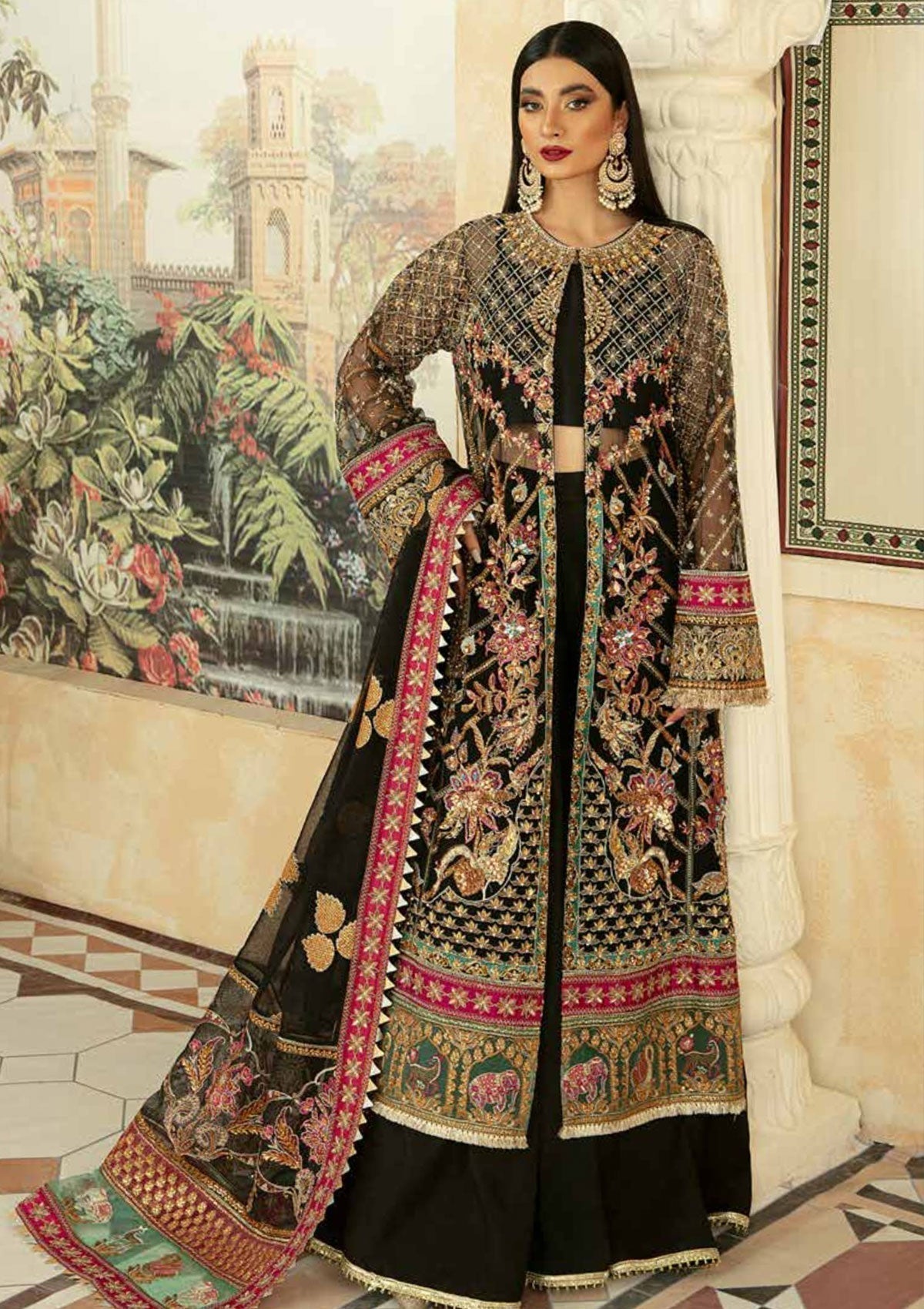 Maryam Hussain | Marwa Festive Collection | KAIYNAT - by - Libasekhas UK - Registered Vendor of : Maryam Hussian - 100% Original Designer Dresss