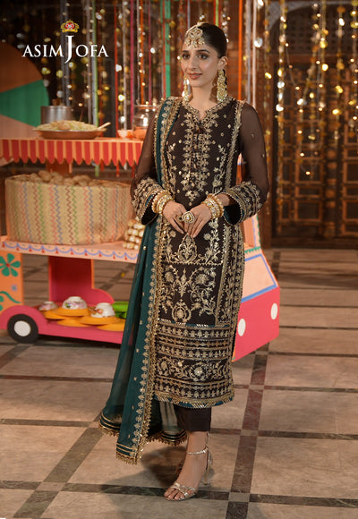 Asim Jofa | Chamak Damak Festive 24 | AJCD-29 - by - Libasekhas UK - Registered Vendor of : Asim Jofa - 100% Original Designer Dresss