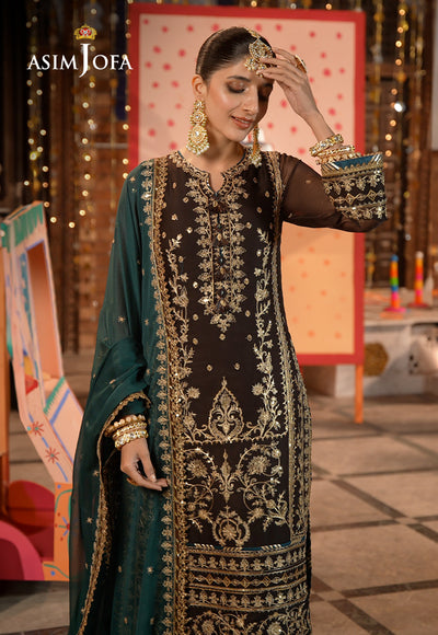 Asim Jofa | Chamak Damak Festive 24 | AJCD-29 - by - Libasekhas UK - Registered Vendor of : Asim Jofa - 100% Original Designer Dresss