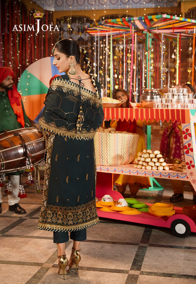 Asim Jofa | Chamak Damak Festive 24 | AJCD-18 - by - Libasekhas UK - Registered Vendor of : Asim Jofa - 100% Original Designer Dresss