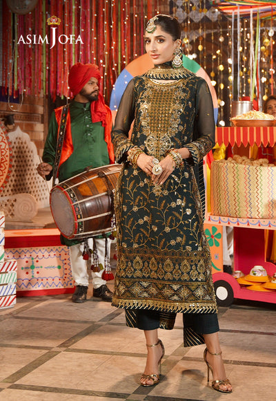 Asim Jofa | Chamak Damak Festive 24 | AJCD-18 - by - Libasekhas UK - Registered Vendor of : Asim Jofa - 100% Original Designer Dresss