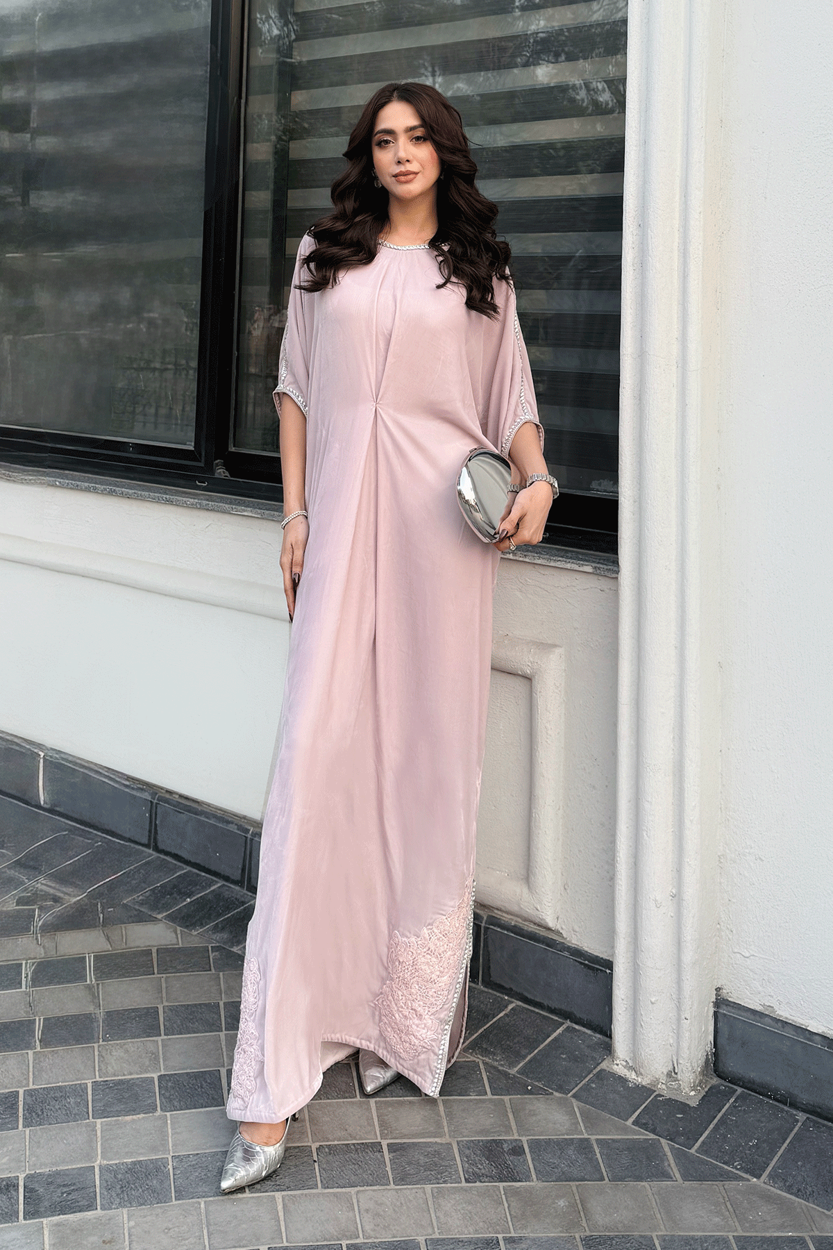 Erum Khan | Velvet Edit | Petal - by Libasekhas UK - Registered Vendor of : Erum Khan - 100% Original Designer Dress