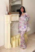 Layla Chatoor | Luxury Pret | Lavender Coat - by Libasekhas UK - Registered Vendor of : Layla Chatoor - 100% Original Designer Dress