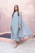 Azure | Embroidered Ensembles 3 Pcs | Frosted Fern - by - Libasekhas UK - Registered Vendor of : Azure - 100% Original Designer Dresss