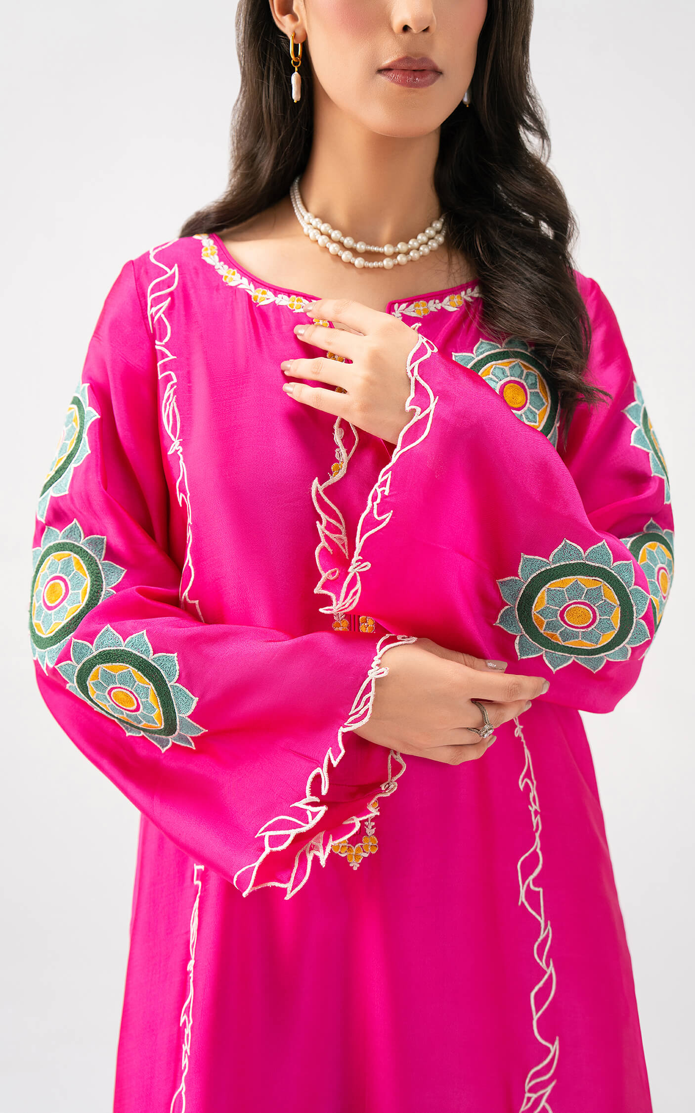Asifa and Nabeel | Celevara Luxe | Fuchsia Flame - by Libasekhas UK - Registered Vendor of : Asifa and Nabeel - 100% Original Designer Dress