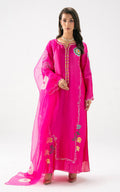 Asifa and Nabeel | Celevara Luxe | Fuchsia Flame - by Libasekhas UK - Registered Vendor of : Asifa and Nabeel - 100% Original Designer Dress