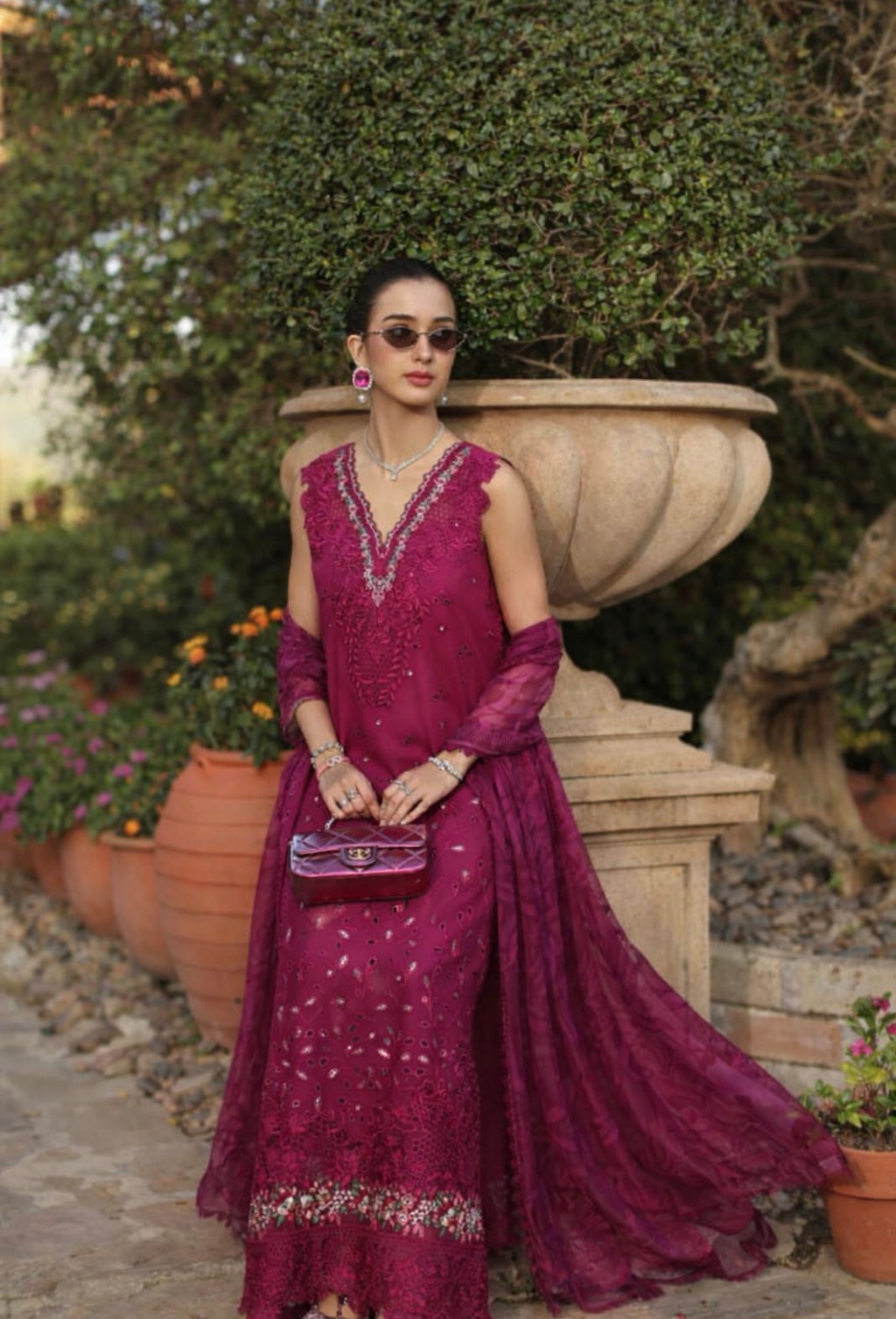 Saadia Asad | Luxury Eid Schiffli Laserkari 26 | D6 - A - Zelina - by Libasekhas UK - Registered Vendor of : Saadia Asad - 100% Original Designer Dress