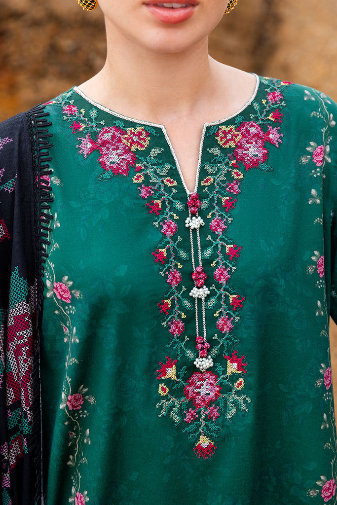 Cross Stitch | Cotton Satin 25 | GARLAND WHISPER - by Libasekhas UK - Registered Vendor of : Cross Stitch - 100% Original Designer Dress