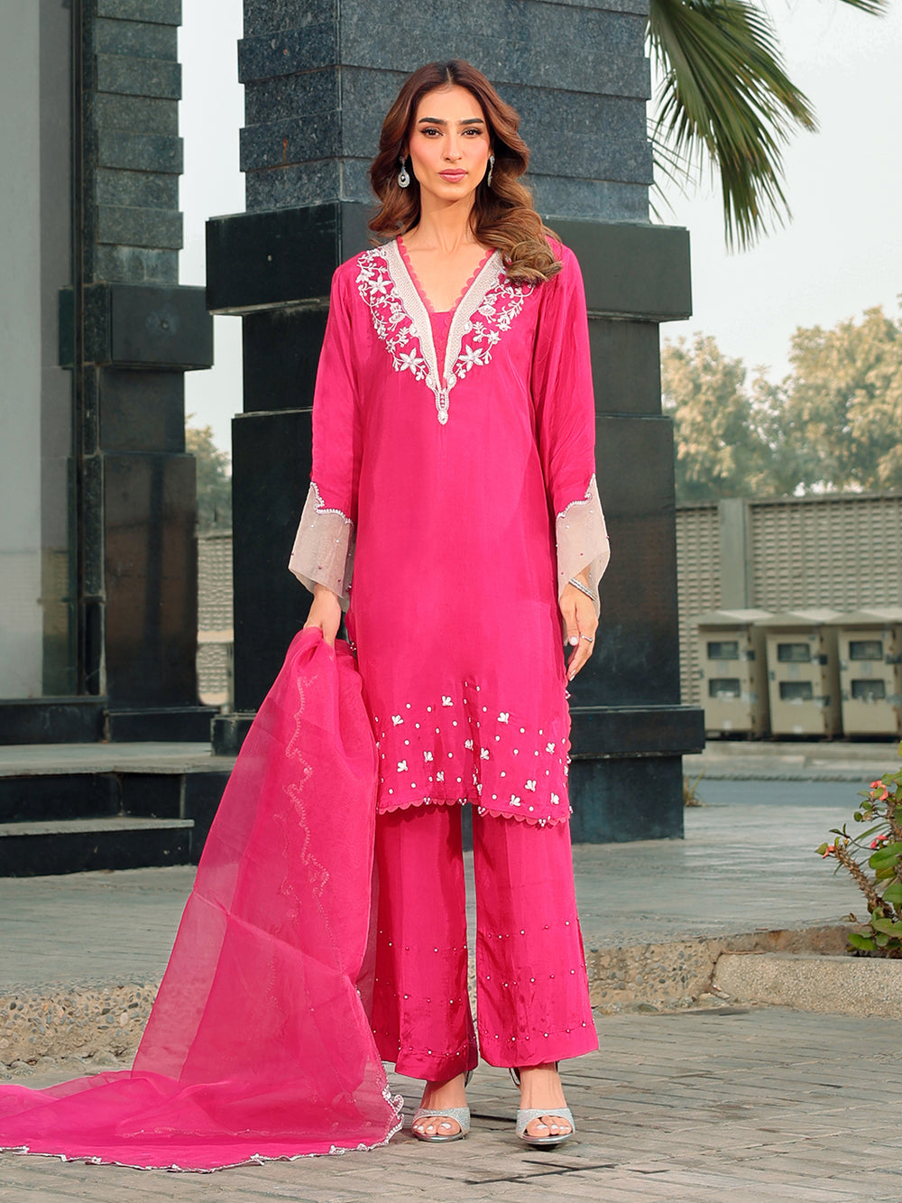 Ain | Raya Luxury Formals | AN-165 GARNET - by Libasekhas UK - Registered Vendor of : Ain - 100% Original Designer Dress