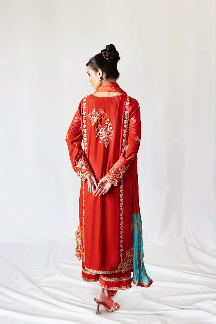 Saira Rizwan | Velvet Pret 25 | NEELAM-SRVP25-06 - by Libasekhas UK - Registered Vendor of : Saira Rizwan - 100% Original Designer Dress