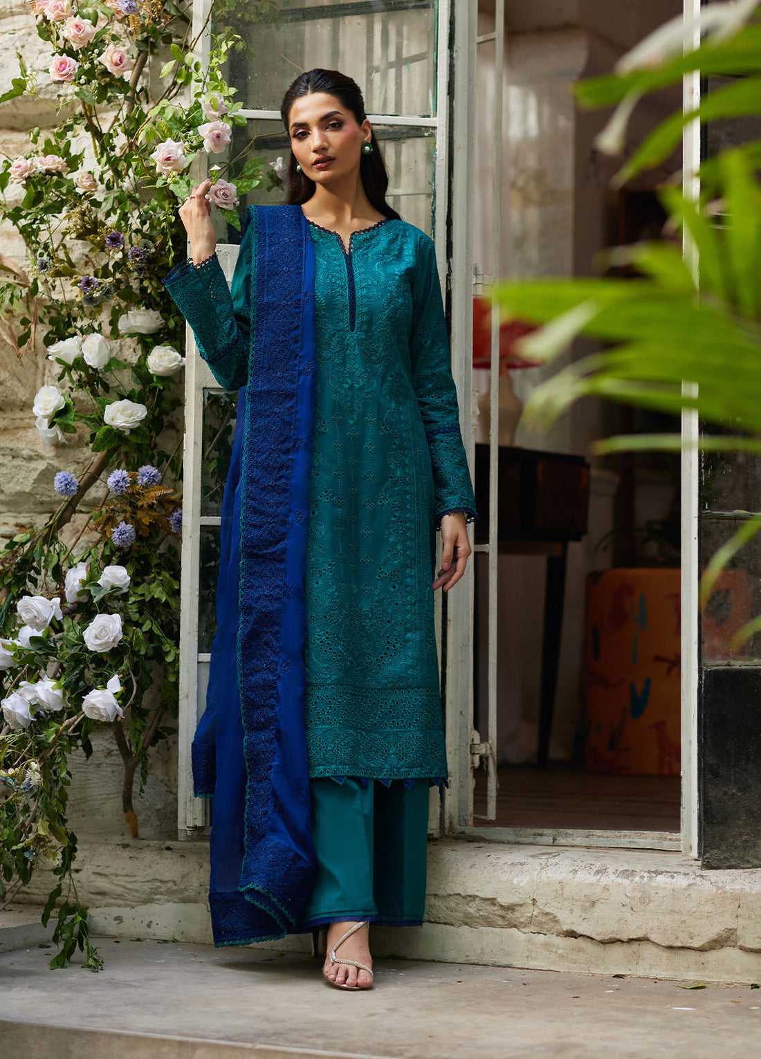 Bin Ilyas | Carnival Summer Edit 25 | Azura - by - Libasekhas UK - Registered Vendor of : Gulaal - 100% Original Designer Dresss