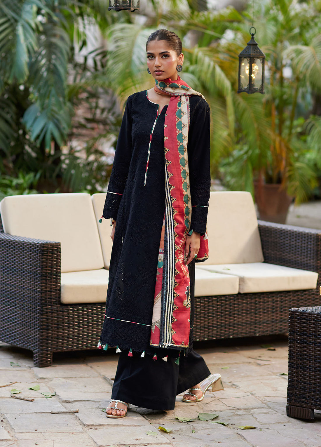 Bin Ilyas | Carnival Summer Edit 25 | Solene - by - Libasekhas UK - Registered Vendor of : Gulaal - 100% Original Designer Dresss