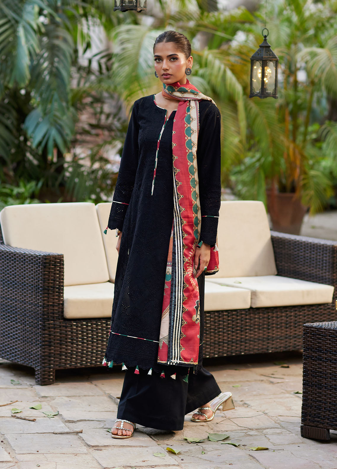 Bin Ilyas | Carnival Summer Edit 25 | Solene - by - Libasekhas UK - Registered Vendor of : Gulaal - 100% Original Designer Dresss