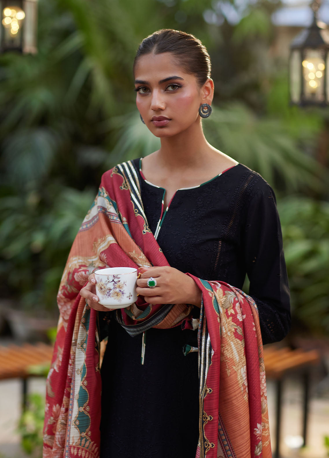 Bin Ilyas | Carnival Summer Edit 25 | Solene - by - Libasekhas UK - Registered Vendor of : Gulaal - 100% Original Designer Dresss