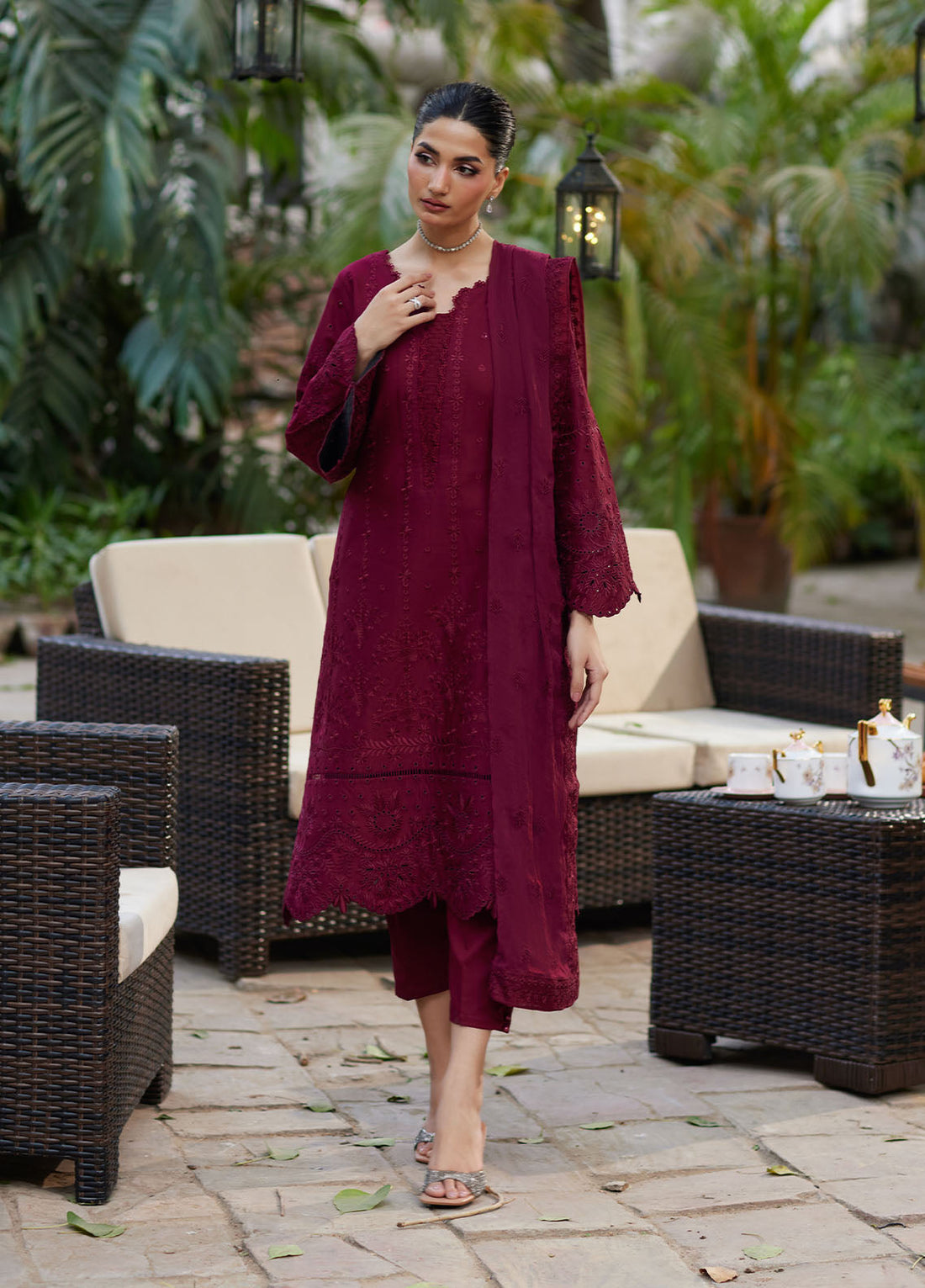 Bin Ilyas | Carnival Summer Edit 25 | Reina - by - Libasekhas UK - Registered Vendor of : Gulaal - 100% Original Designer Dresss