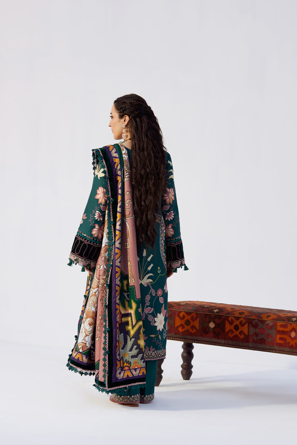 Saira Rizwan | Winter Khaddar 25 |SERENEH-SRW25-06 - by Libasekhas UK - Registered Vendor of : Saira Rizwan - 100% Original Designer Dress