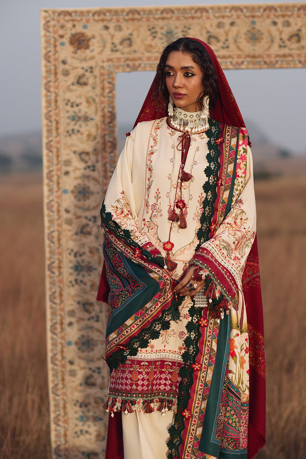 Saira Rizwan | Winter Khaddar 25 | IREM-SRW25-05 - by Libasekhas UK - Registered Vendor of : Saira Rizwan - 100% Original Designer Dress